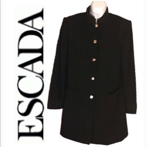 Escada Women’s Mandarin Top, Sz 40 Med